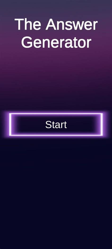 random answer generator.